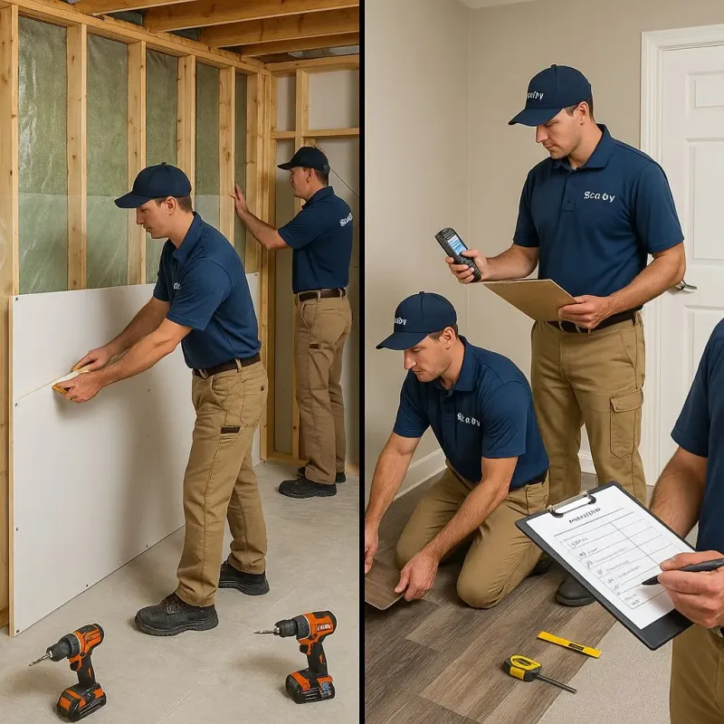 Repairs and Reconstruction process in Toccoa, GA