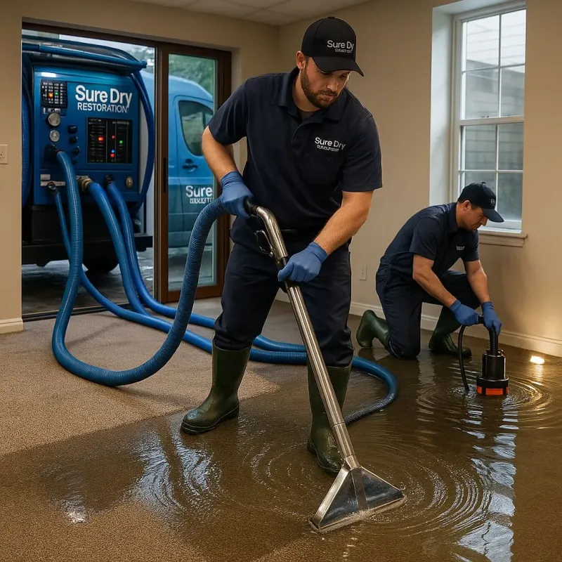Water Extraction and Removal process in Toccoa, GA
